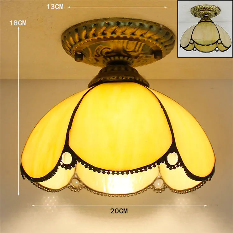 Glass Ceiling Light