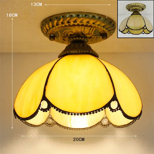 Glass Ceiling Light