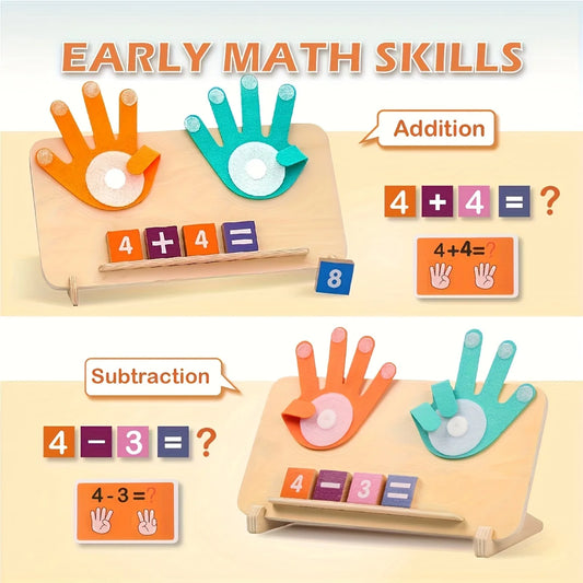 Montessori Wooden Math Learning Board