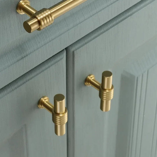 French Solid Brass Cabinet Handles