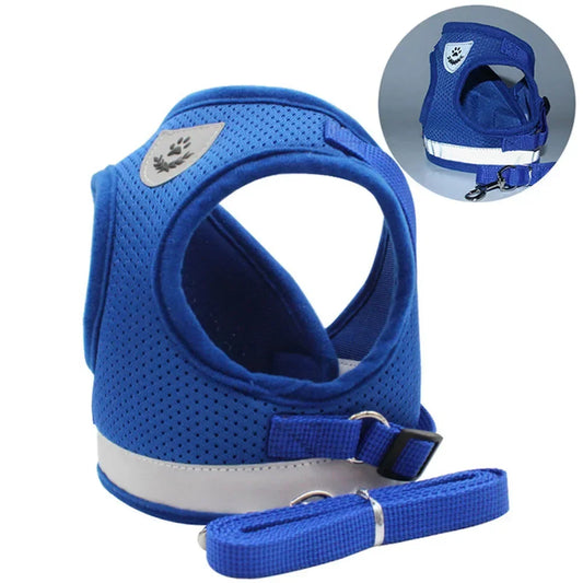 Reflective Cat Harness & Leash Set