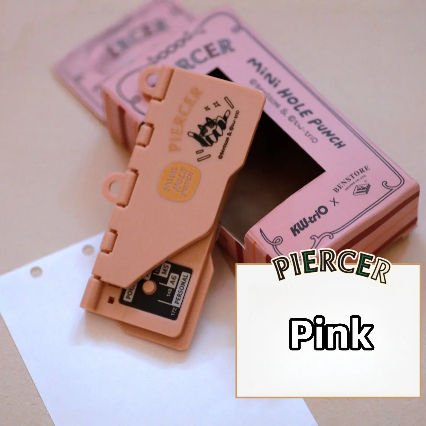 Mini 3-Hole Card Punch
