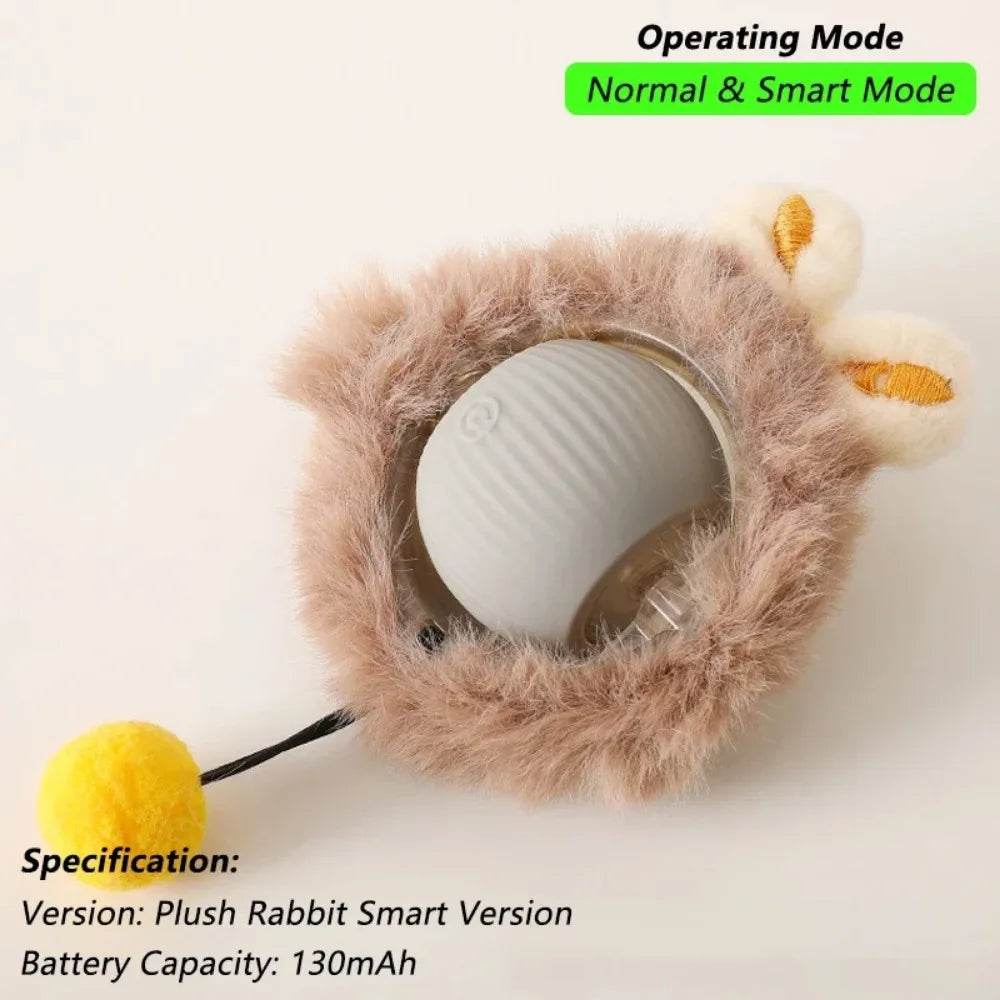 Interactive Rolling Cat Ball Toy