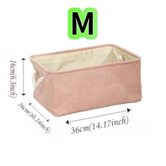 Foldable Linen Laundry Basket