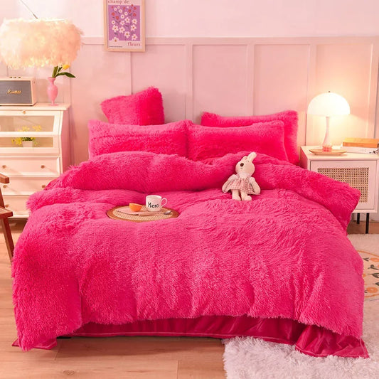 Luxury Plush Duvet Cover Set