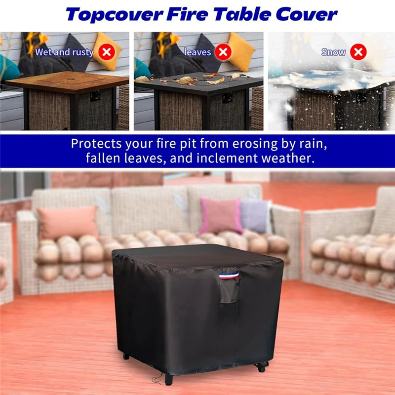 Waterproof Fire Pit Cover