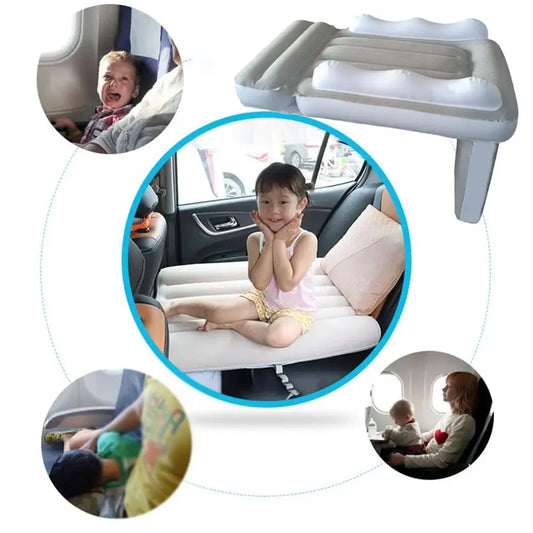 Inflatable Kids Car Travel Bed