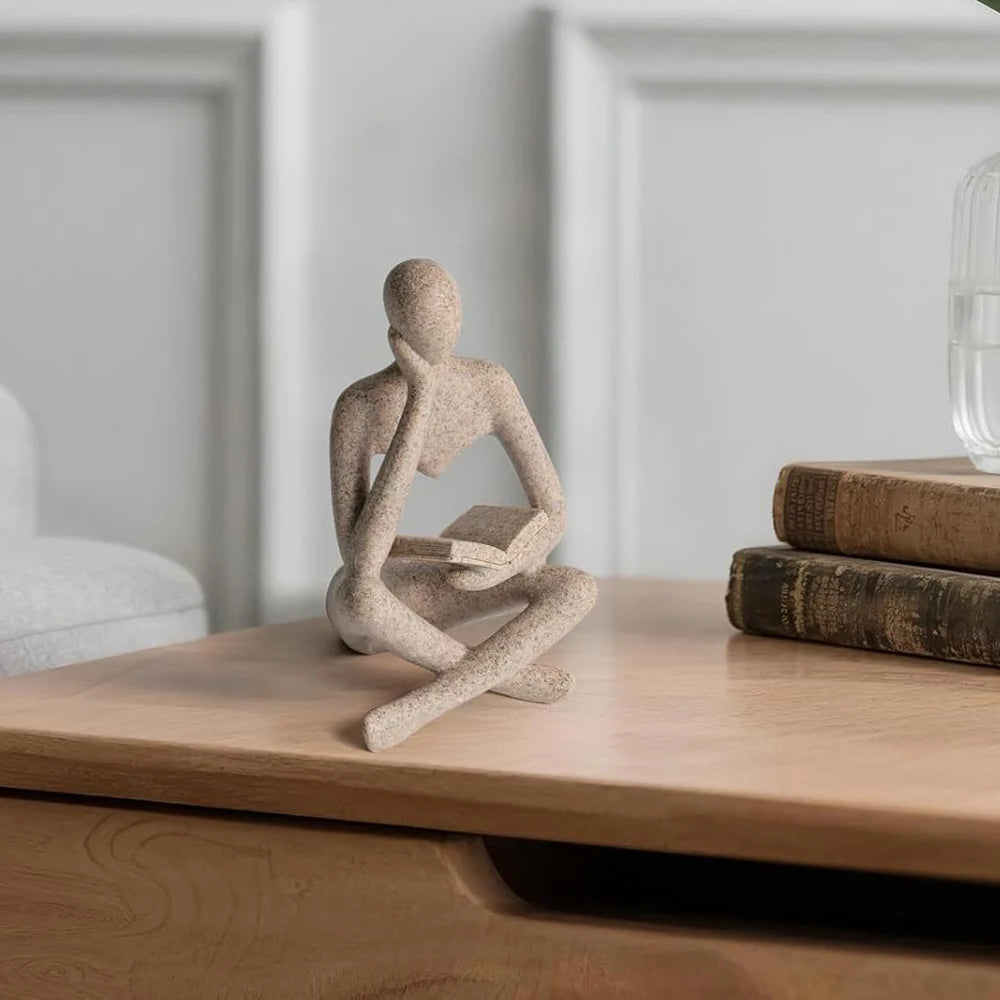 Sculpture for Bookshelf & Home Décor