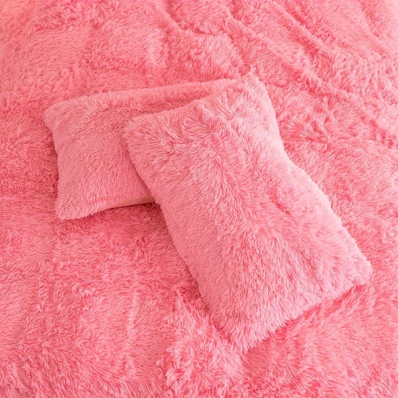 Luxury Plush Duvet Cover Set