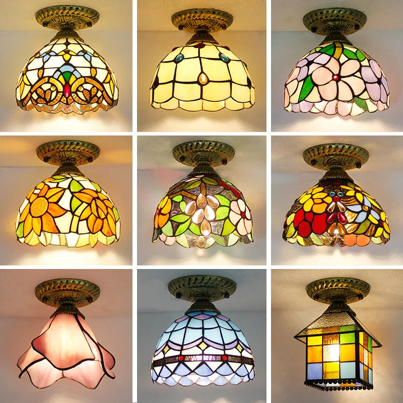 Glass Ceiling Light