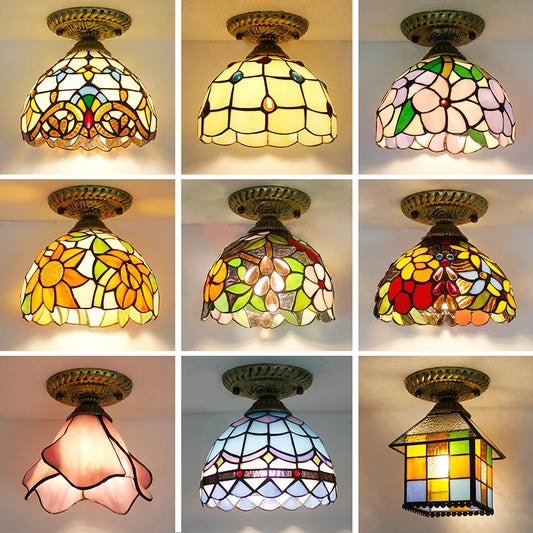 Glass Ceiling Light