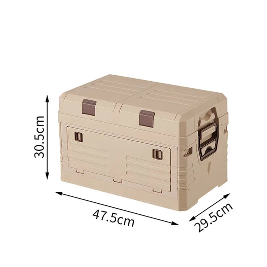 Foldable Outdoor Camping Storage Box with Lid