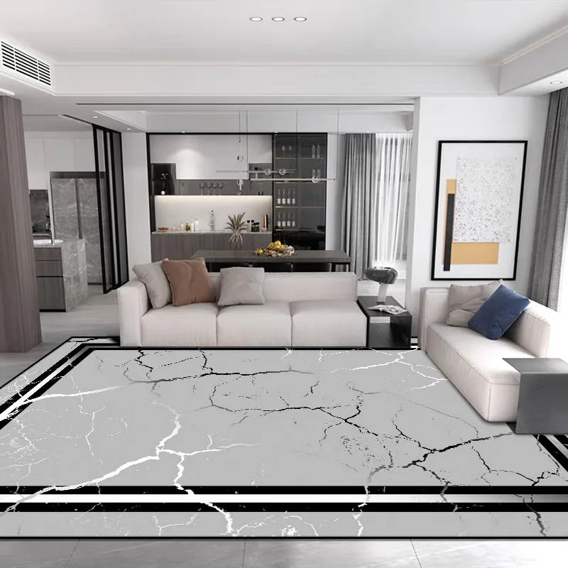 Modern Non-Slip Flannel Rug
