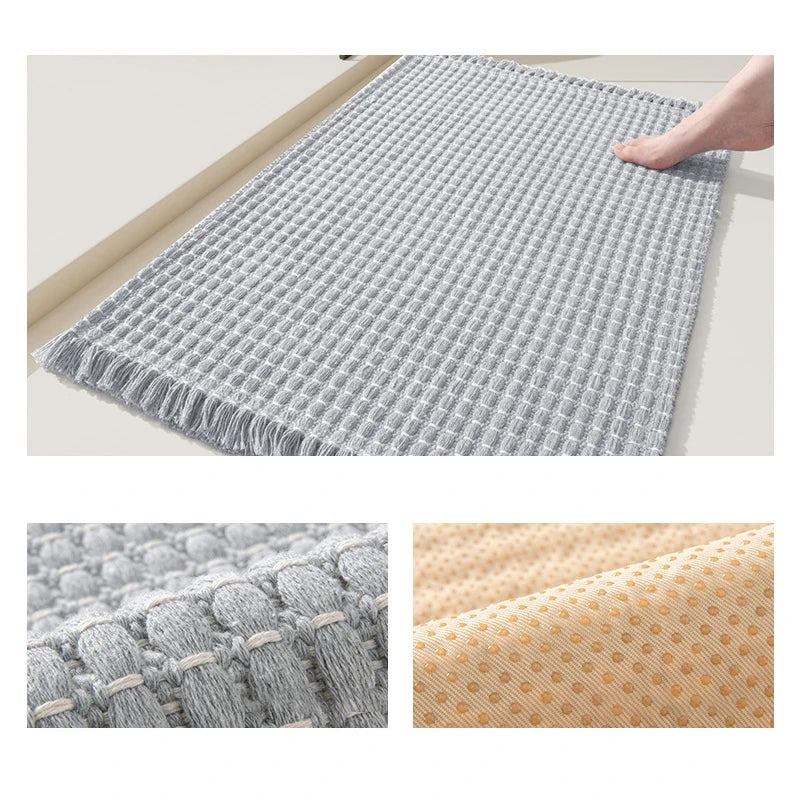 Woven Tassel Runner Rug