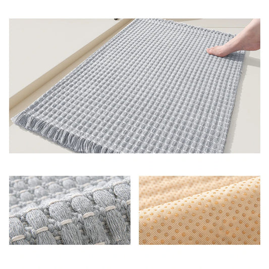 Woven Tassel Runner Rug