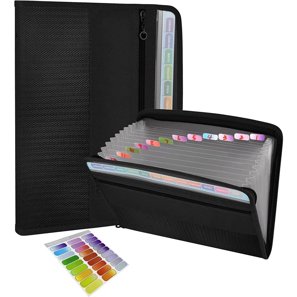 13-Pocket Zipper File Organizer