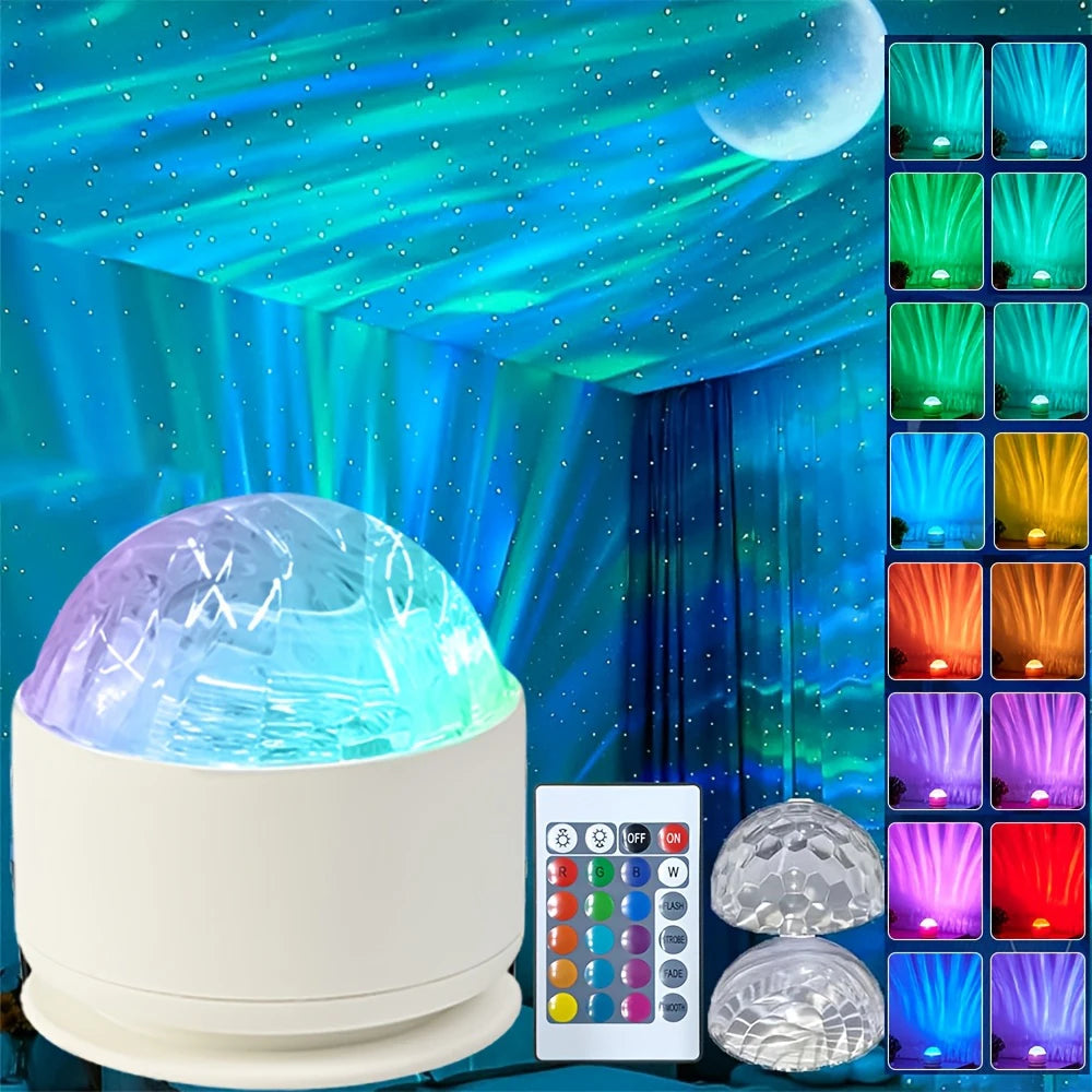 Galaxy Aurora Projector Night Light