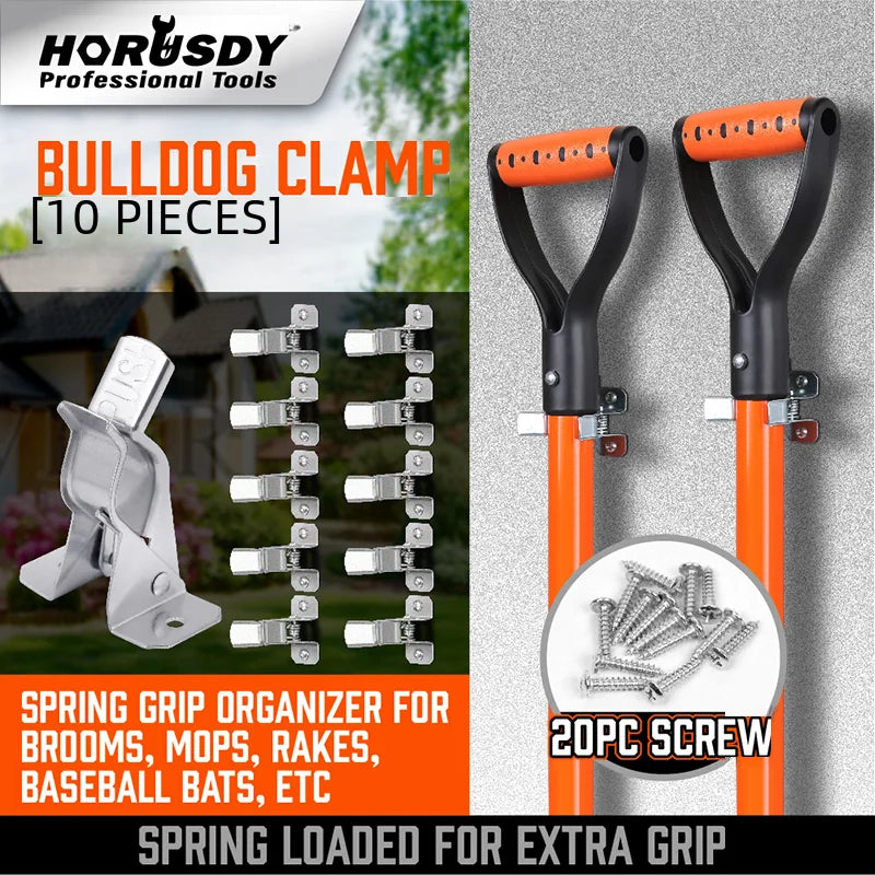 Heavy-Duty Tool Holder Wall Mount Hooks