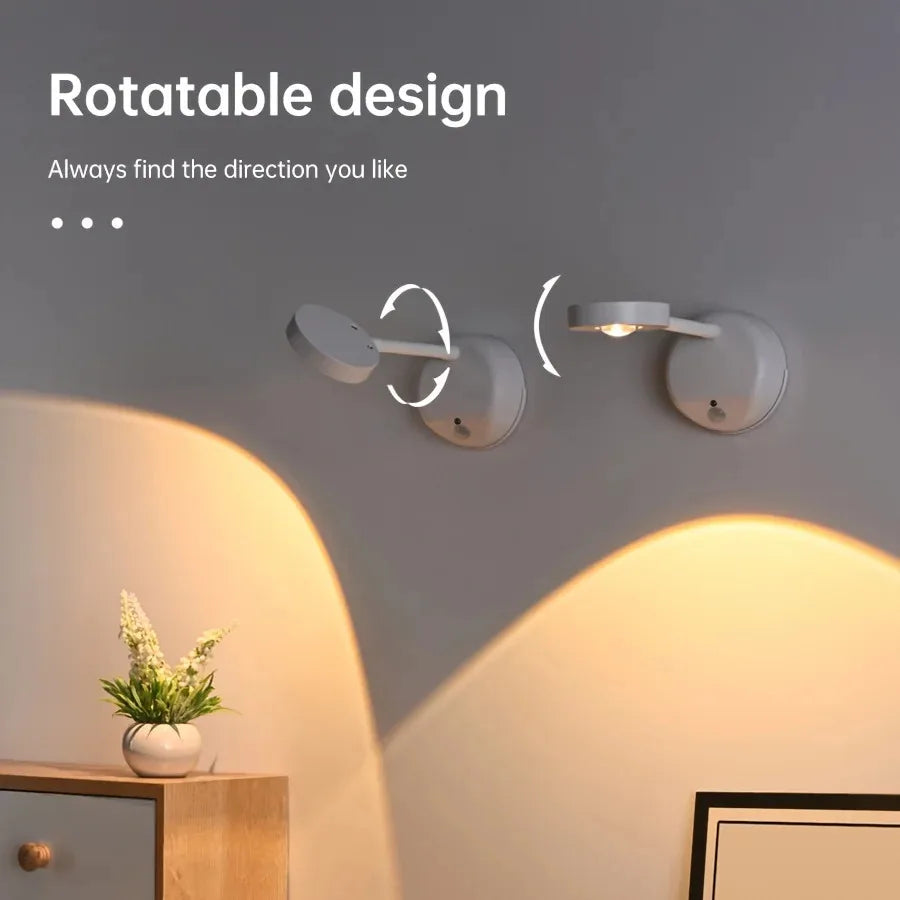 Rechargeable Motion Sensor LED Wall Light