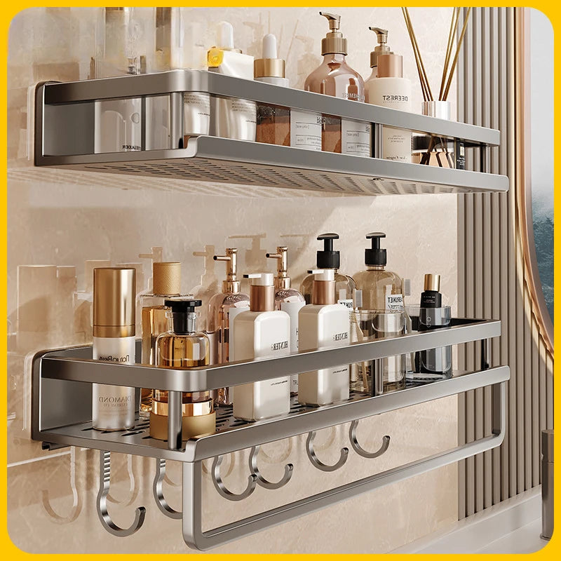 Aluminium Toilet & Washbasin Organiser