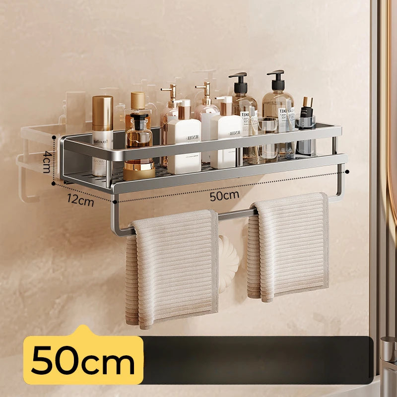 Aluminium Toilet & Washbasin Organiser