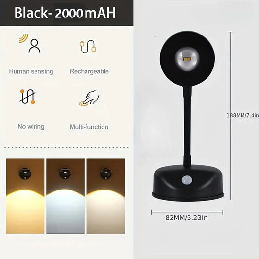 Rechargeable Motion Sensor LED Wall Light
