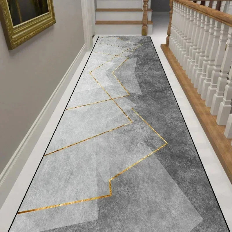 Modern Non-Slip Hallway Runner Rug