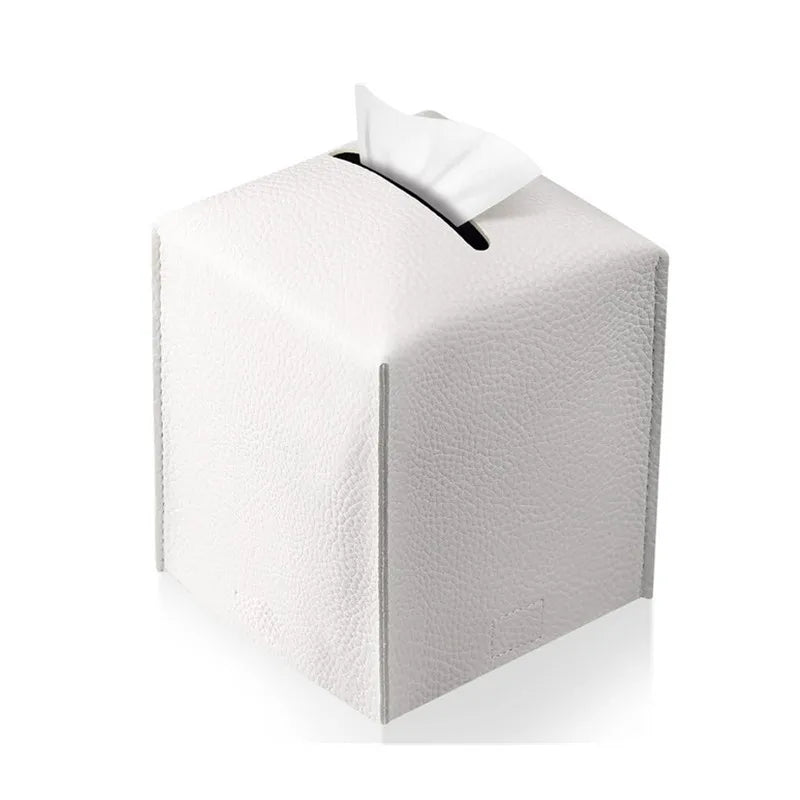 Leather Tissue Case Holder