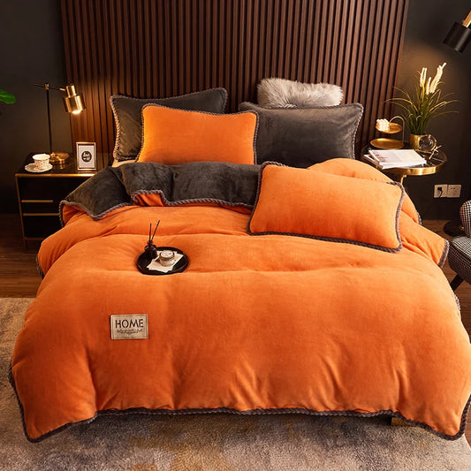 Plush Velvet Duvet Cover