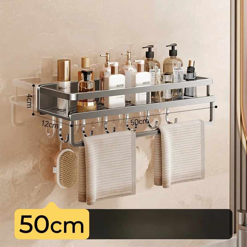 Aluminium Toilet & Washbasin Organiser