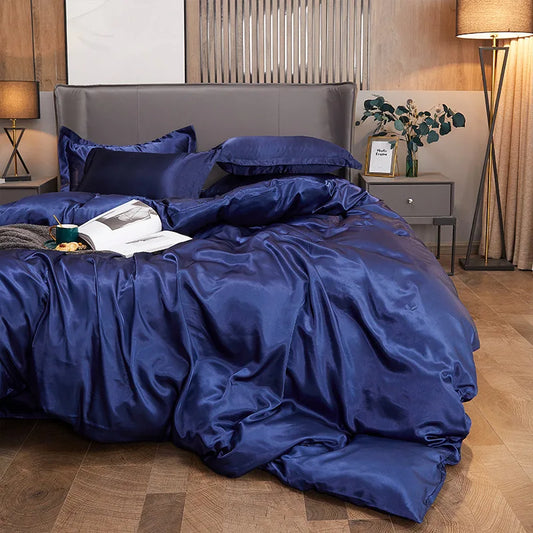 Luxury Jacquard Microfiber Duvet Cover Set