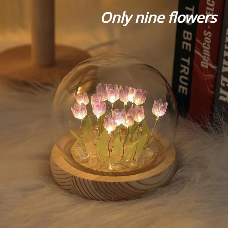 Handmade LED Flower Lamp