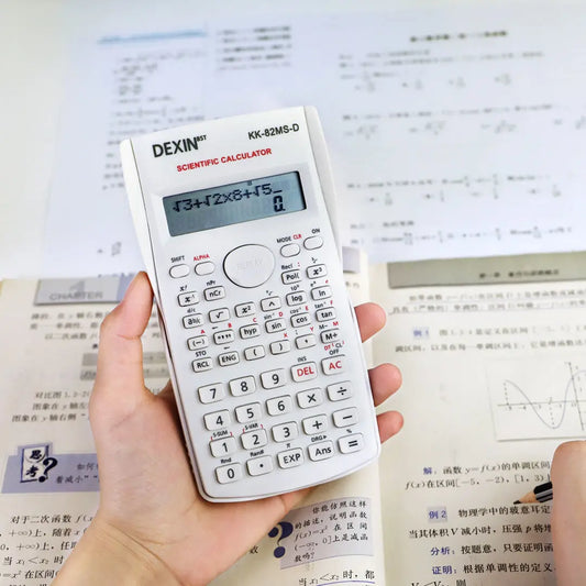Scientific Calculator 12-Digit Dual Line Display
