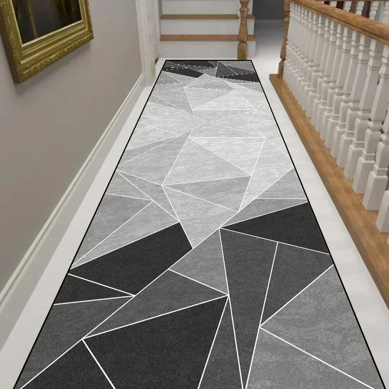 Modern Non-Slip Hallway Runner Rug