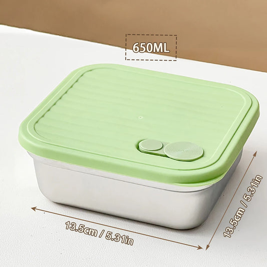 Stackable Leak-Proof Food Container for Meals, Fruits & Salads