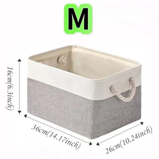 Foldable Linen Laundry Basket