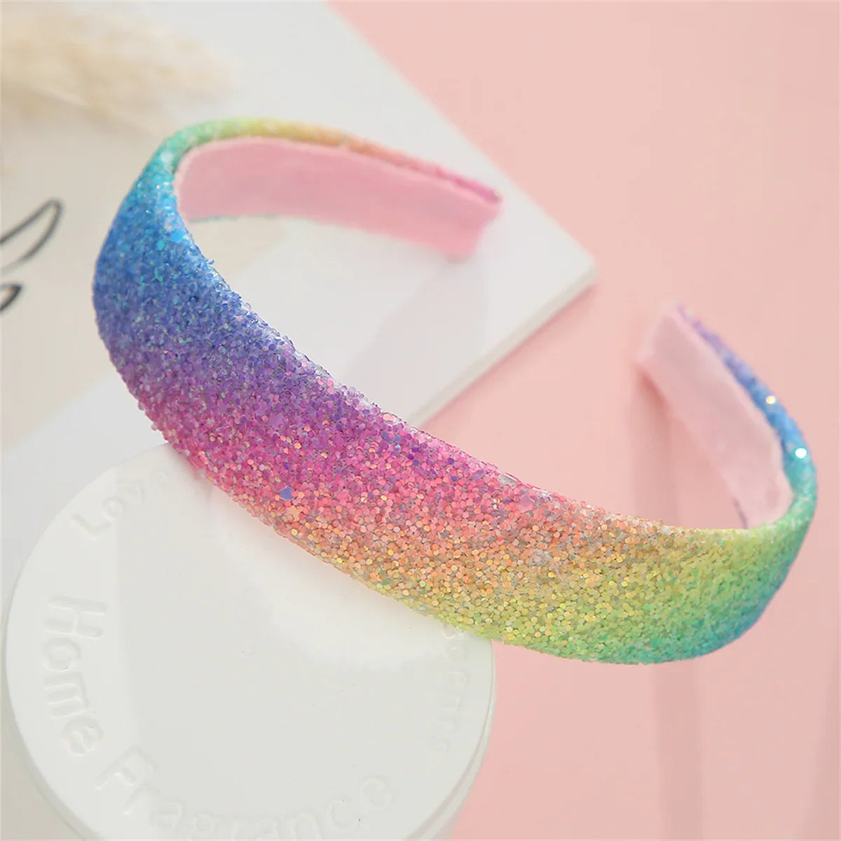 Princess Glitter Wide Headband