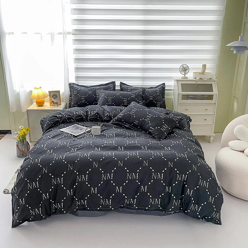 4-Piece Brushed Microfiber Bedding Set