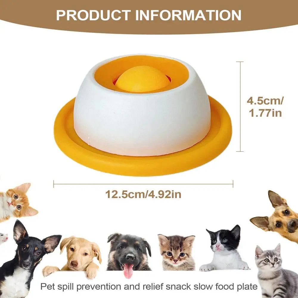 Interactive Slow Feeder Puzzle Toy for Dogs & Cats