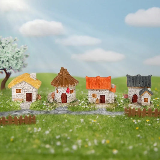 Mini Resin Fairy Garden House Ornament