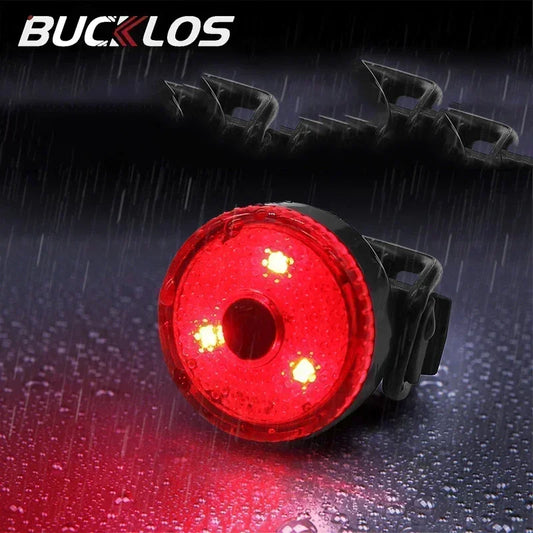 USB Rechargeable Waterproof Bike Light Set