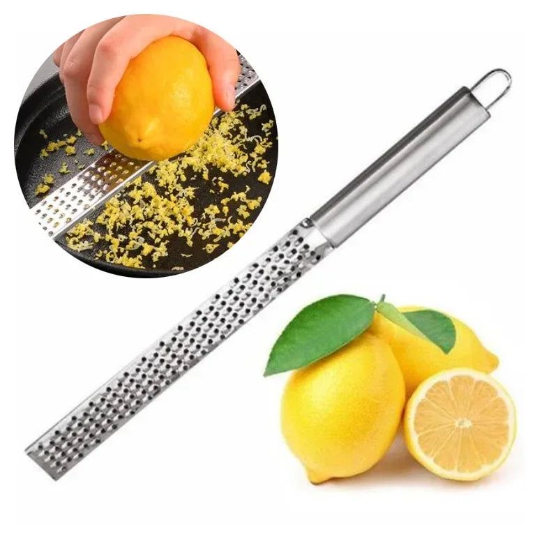Stainless Steel Cheese Grater & Lemon Zester