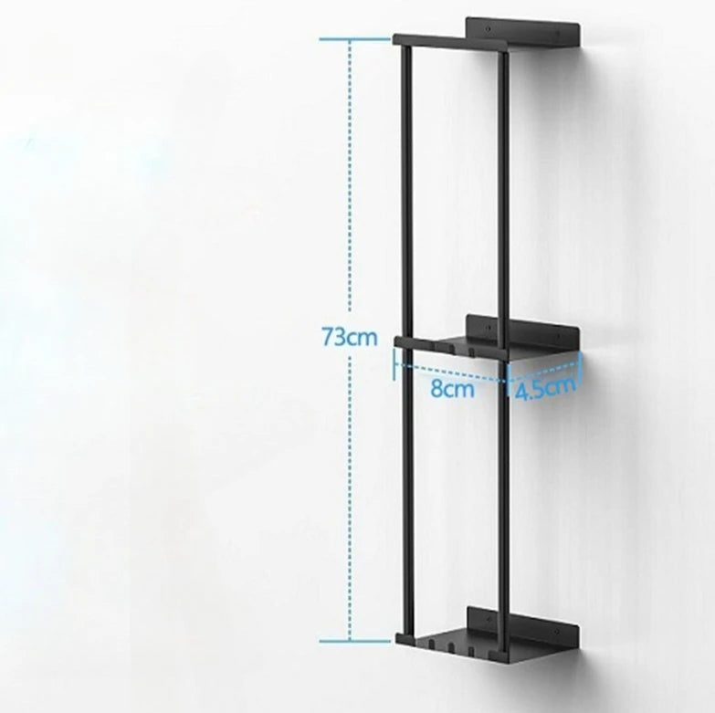 Wall Mounted Towel & Organiser Rack