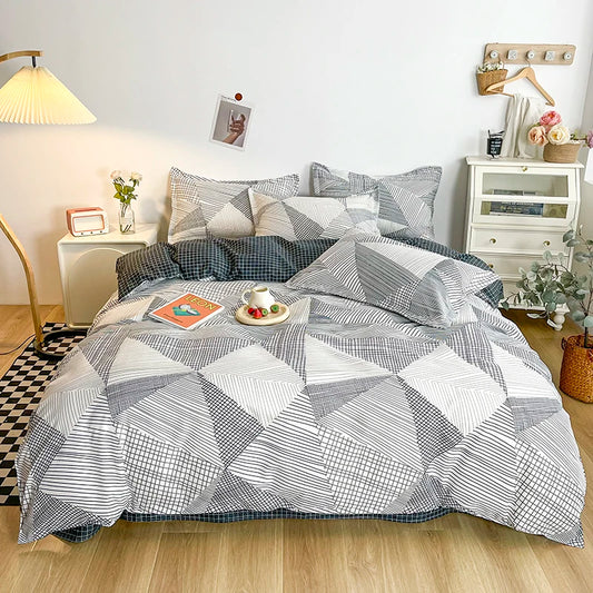 4-Piece Brushed Microfiber Bedding Set