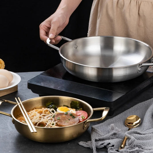 Double Handle Noodle Soup Cooking Pot