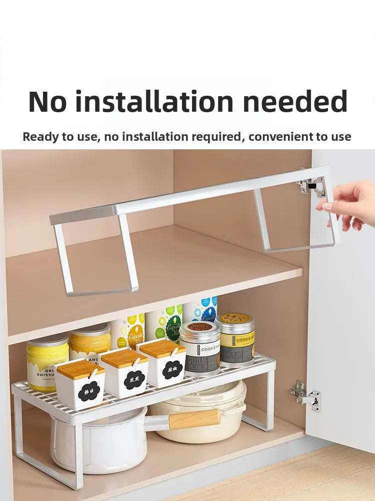 Multi-Layer Kitchen Countertop Storage Rack