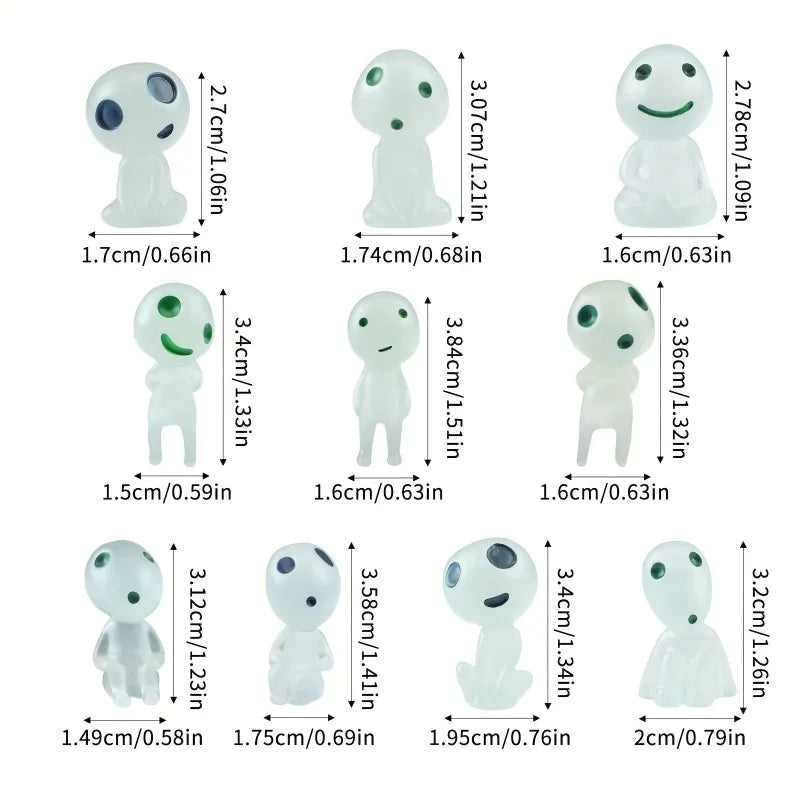 Resin Ghost Miniature Figures