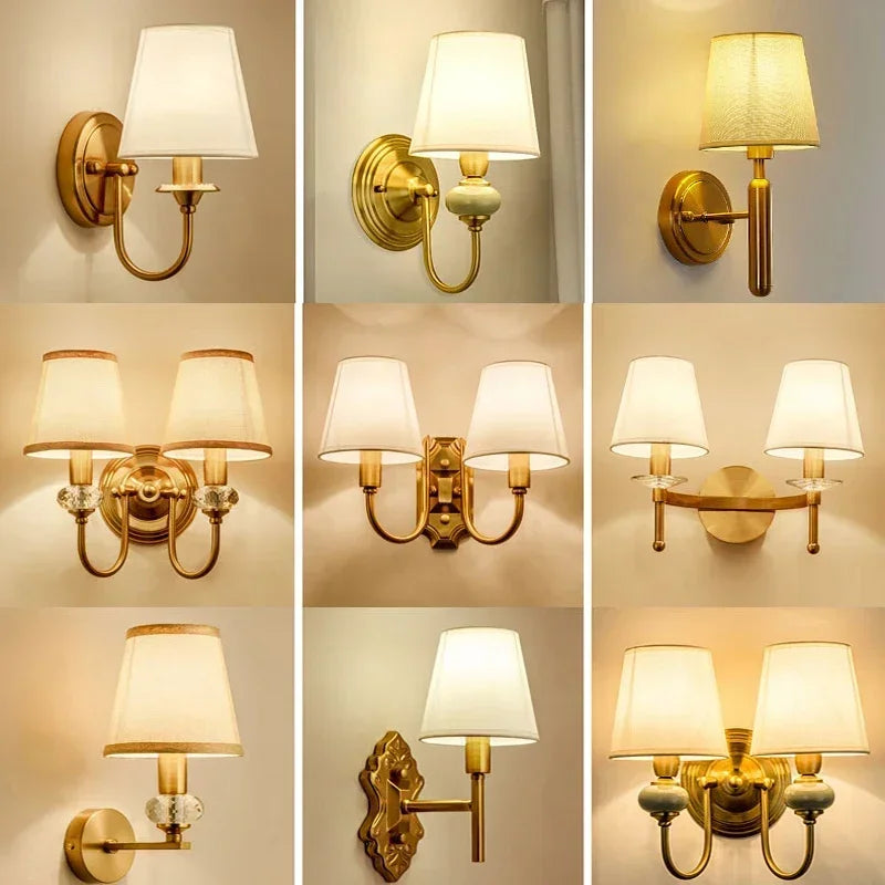 Copper LED Wall Lamp