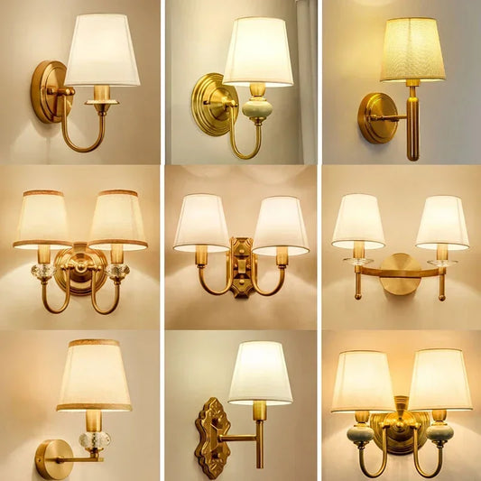 Copper LED Wall Lamp