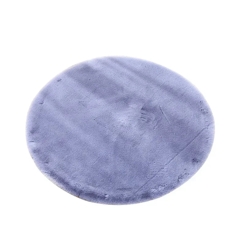 Colorful Round Shaggy Rug